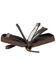 Image #4 - STS Ranchwear By Carroll Kacy Cowhide Organizer Wallet, Black, hi-res