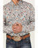 Cinch Men's Paisley Print Long Sleeve Button-Down Western Shirt, Multi, hi-res