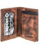 Image #3 - Hooey Men's Tahonta Roughy Diamond Patchwork Leather Wallet, Brown, hi-res