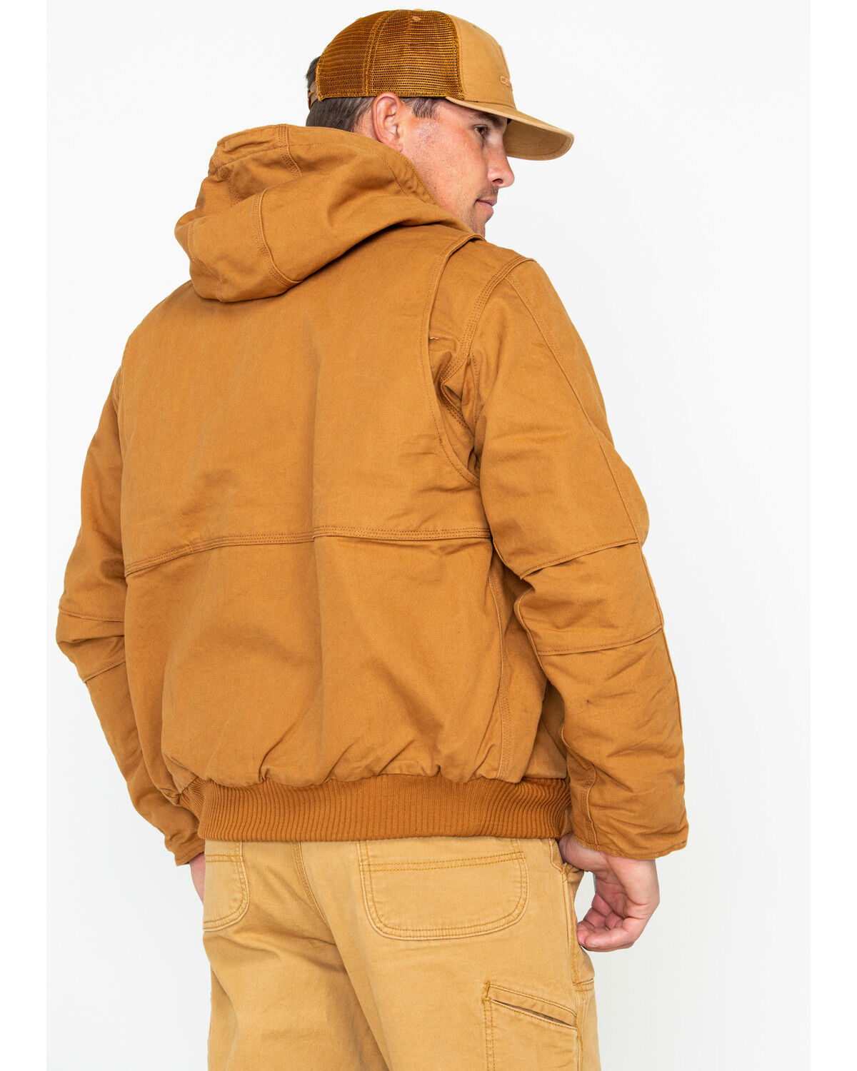 Image #2 - Carhartt Men's Full Swing Armstrong Active Work Jacket, Pecan, hi-res