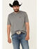 Image #2 - Wrangler Retro Men's Cleburn Med Stretch Slim Straight Jeans, Blue, hi-res