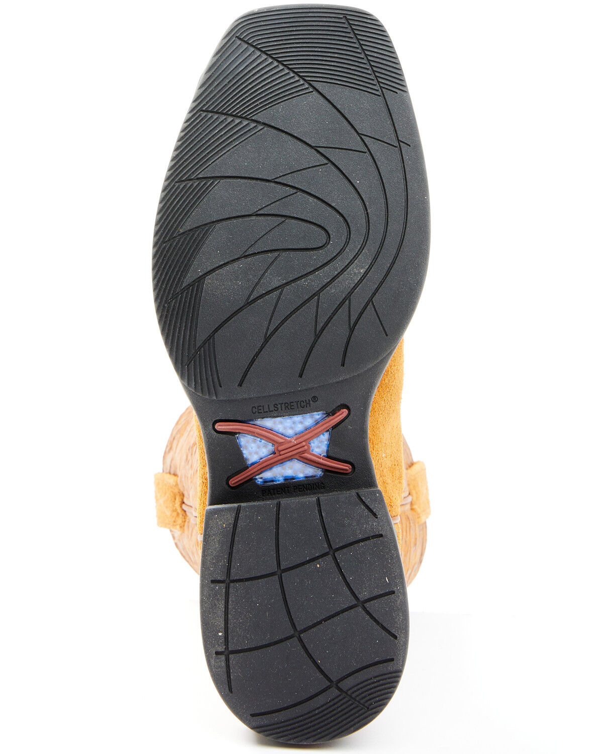 Image #7 - Twisted X Men's CellStretch Western Work Boots - Soft Toe, Brown, hi-res