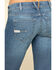 Ariat Women's Rebar Mid Rise Durastretch Raven Work Bootcut Jeans , Blue, hi-res