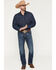 Image #1 - Wrangler 20X Men's Midland 42 Vintage Slim Bootcut Stretch Denim Jeans, Denim, hi-res