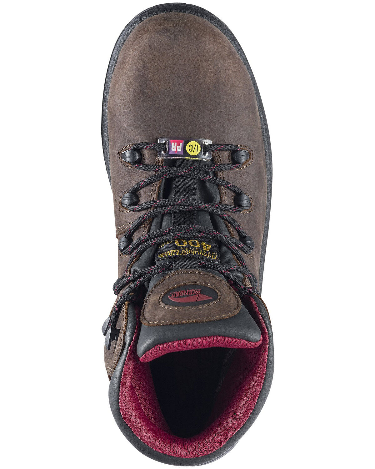 Image #6 - Avenger Men's Framer Waterproof Work Boots - Composite Toe, Brown, hi-res