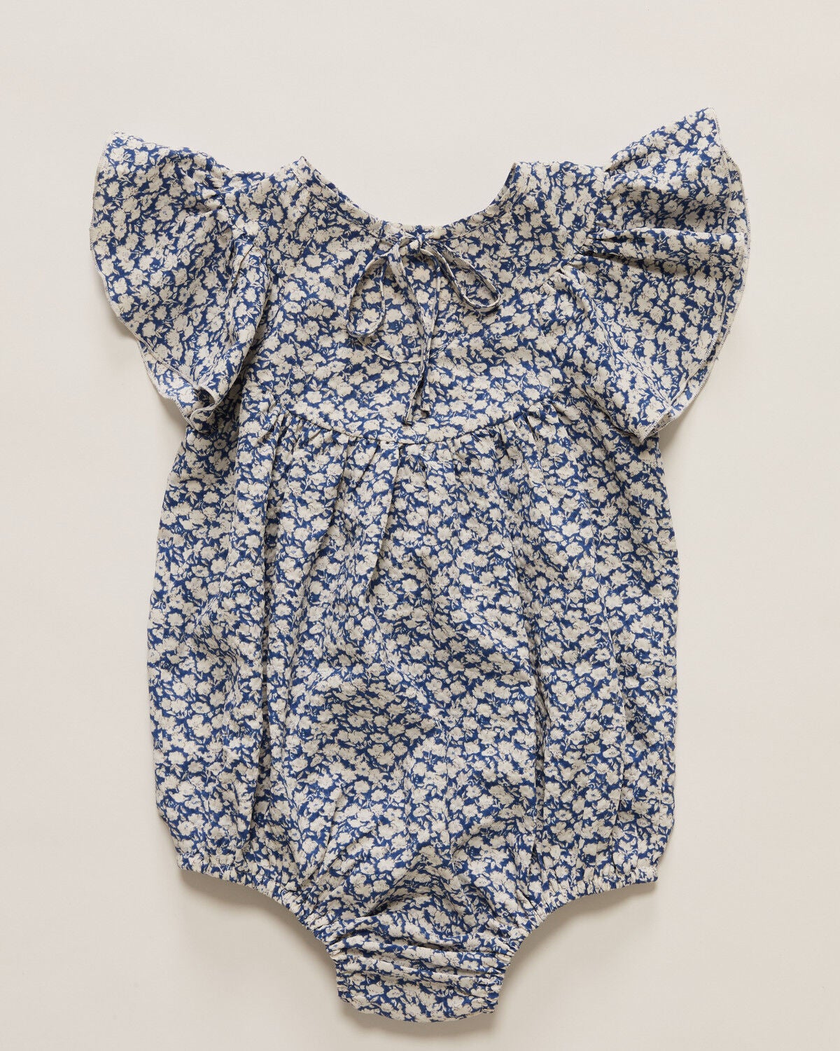 Yura Infant Girls' Floral Print Short Sleeve Onesie, White, hi-res