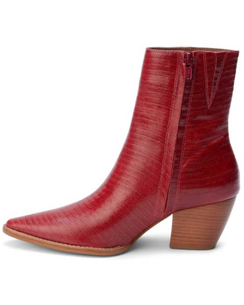 Image #3 - Matisse Women's Caty Fashion Booties - Pointed Toe, Cherry, hi-res