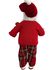 Image #4 - Santa's Workshop 15" Christmas Calories Don't Count Santa Figurine, Red, hi-res