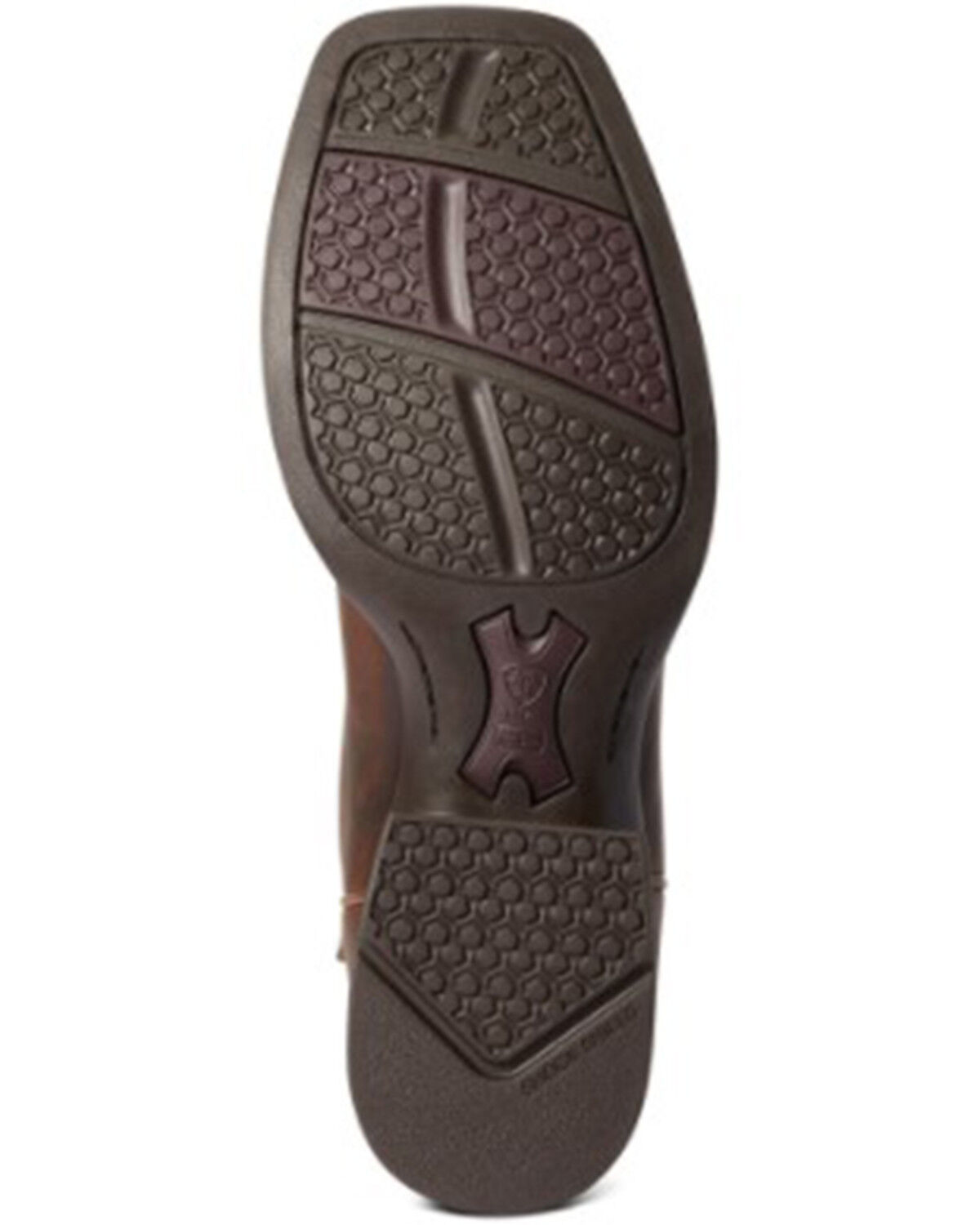 Image #5 - Ariat Men's Layton Western Performance Boots - Broad Square Toe, Brown, hi-res