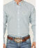 Image #3 - Ariat Men's Team Franklin Geo Print Long Sleeve Button-Down Western Shirt - Big, Blue, hi-res