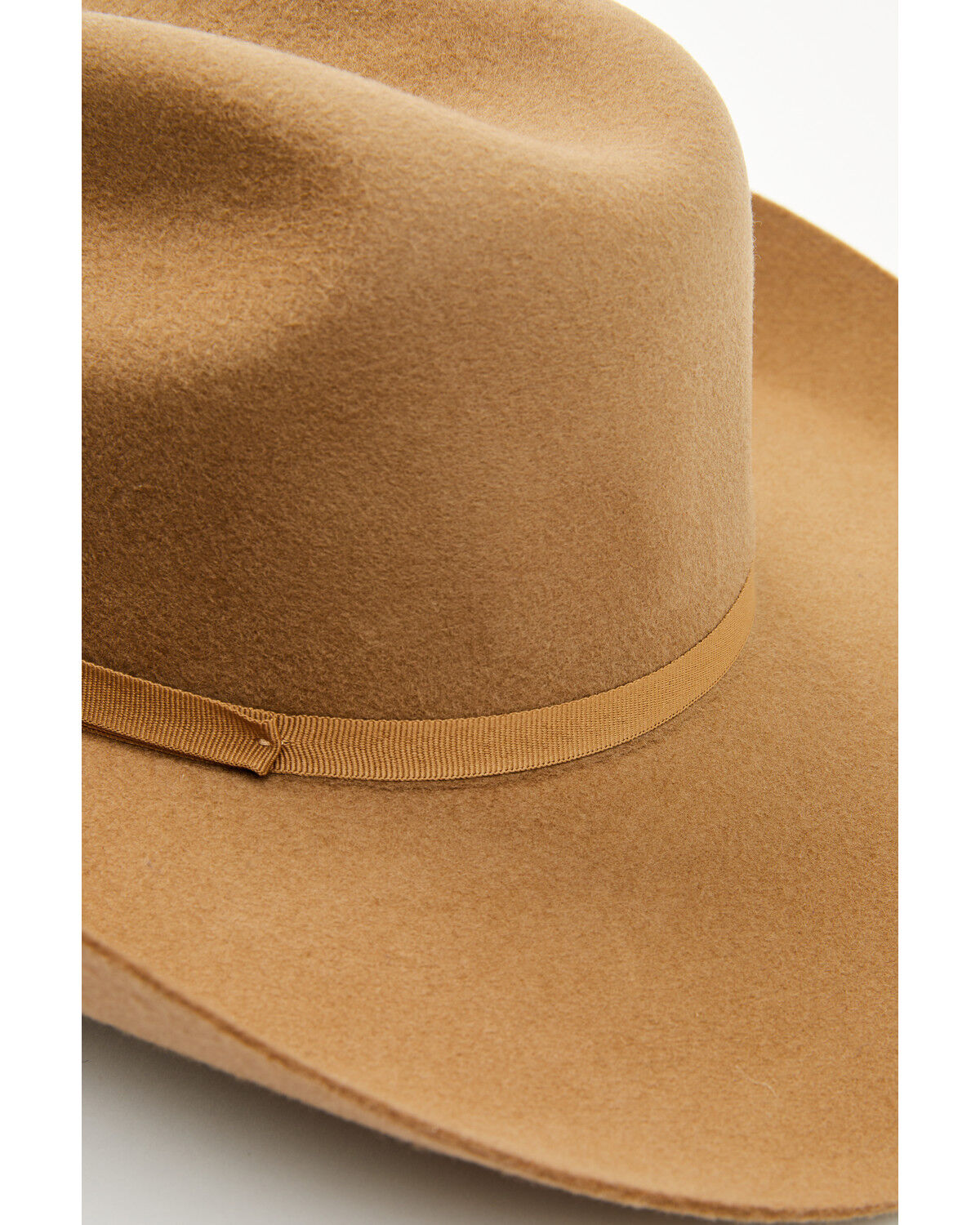 Image #2 - Justin Montana 3X Felt Cowboy Hat, Brown, hi-res