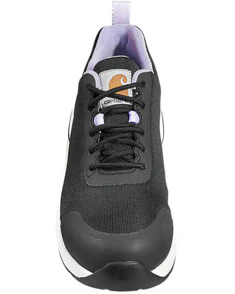 Image #3 - Carhartt Women's Force 3" Work Shoe - Nano Composite Toe, Black, hi-res