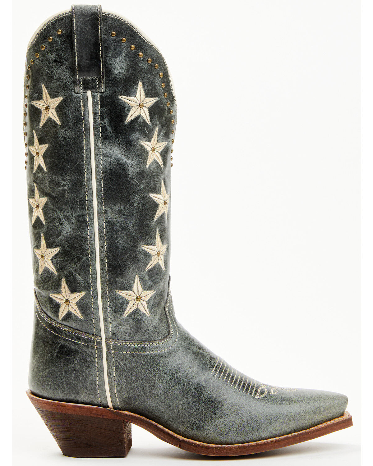 Image #2 - Laredo Women's Serenade Western Boots - Snip Toe, Blue, hi-res