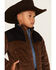 Image #2 - Cody James Boys' Corduroy Puffer Jacket , Brown, hi-res