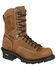 Image #1 - Georgia Boot Men's Comfort Core Waterproof Insulated Logger Boots - Composite Toe, Brown, hi-res