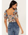 Image #4 - Show Me Your Mumu Women's Lila Butterfly Print Crop Top, Multi, hi-res