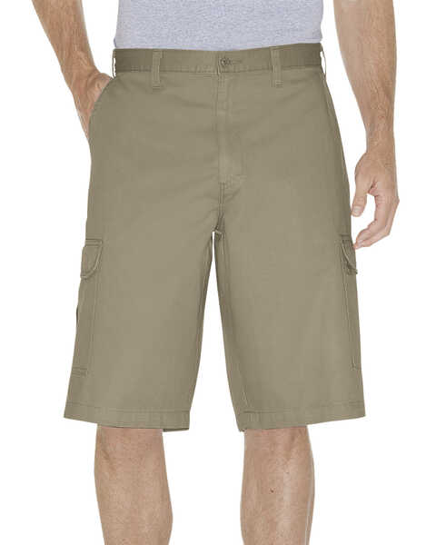 Image #1 - Dickies Men's 13" Loose Fit Cargo Shorts, Khaki, hi-res