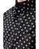 Image #3 - Ariat Boys' Larsen Geo Print Long Sleeve Button-Down Western Shirt, Black, hi-res