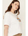 Image #2 - Dickies Women's Logo Short Sleeve Graphic Tee - Plus, White, hi-res