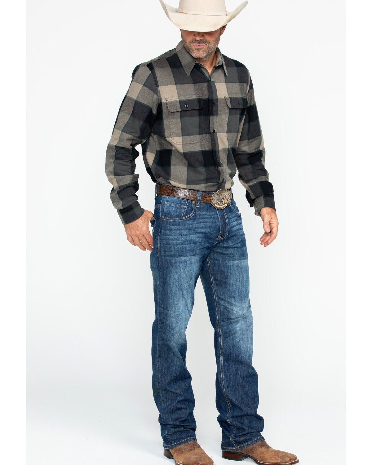 Filson Men's Scout Plaid Long Sleeve 