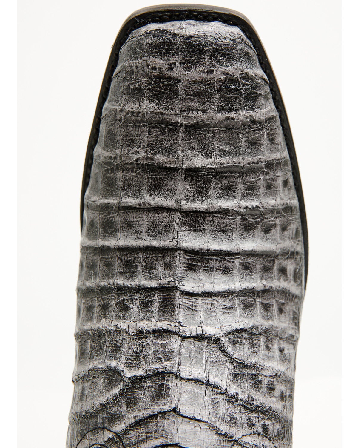 Image #6 - Cody James Black 1978&reg; Men's The Porter Exotic Caiman Belly Western Boots - Square Toe, Black, hi-res