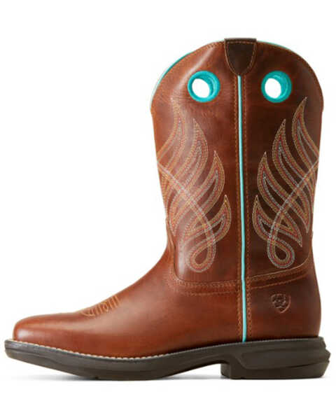 Image #2 - Ariat Women's Anthem Myra Western Boots - Broad Square Toe , Brown, hi-res