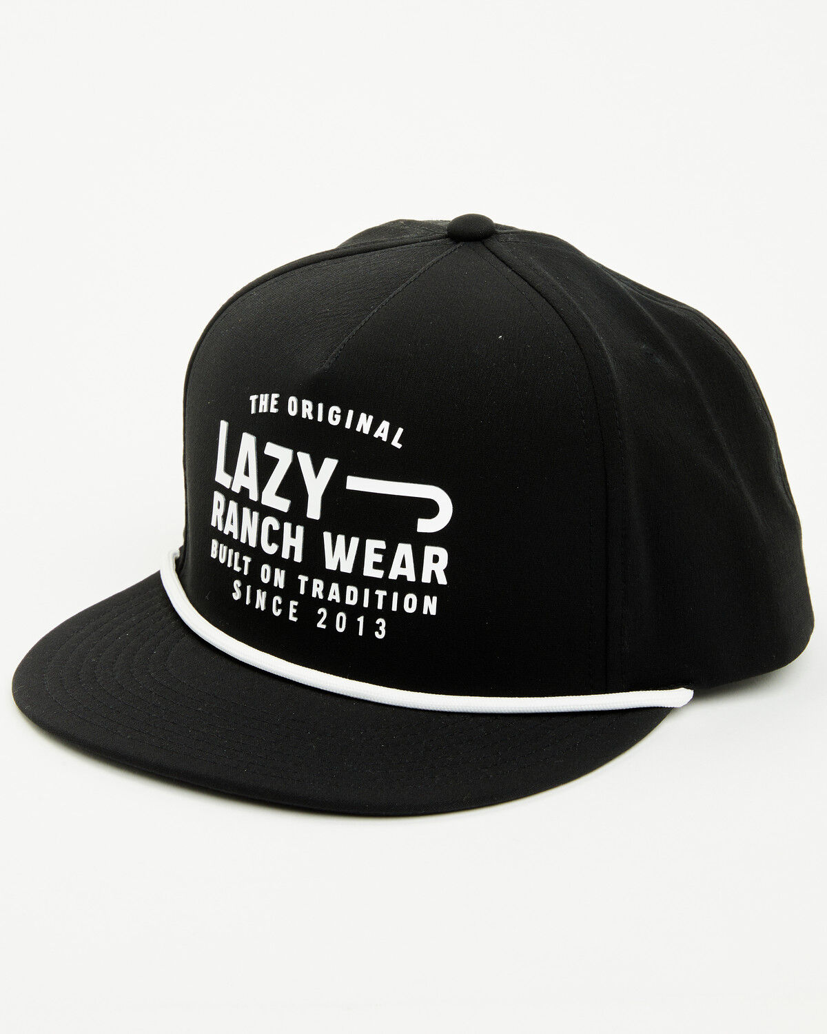Image #1 - Lazy J Ranch Wear Men's Untroubled Ball Cap, Black, hi-res