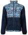 Image #1 - Hooey Boys' Southwestern Print Color Block Tech Jacket, Blue, hi-res