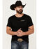 Image #2 - Pendleton Men's Harding Short Sleeve Graphic T-Shirt, Black, hi-res