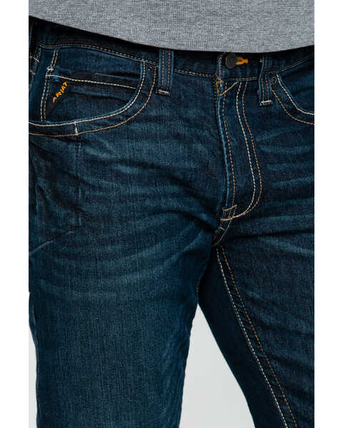 Image #8 - Ariat Men's Rebar M4 DuraStretch Fashion Boot Cut Jean, Denim, hi-res