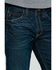 Ariat Men's M4 Rebar Bootcut Dark Wash Relaxed Work Jeans, Denim, hi-res