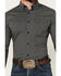 Image #3 - Cody James Men's Conquistador Medallion Print Long Sleeve Button-Down Shirt, Black, hi-res