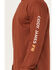 Image #3 - Cody James Men's FR Logo Long Sleeve Work T-Shirt - Tall, Cognac, hi-res