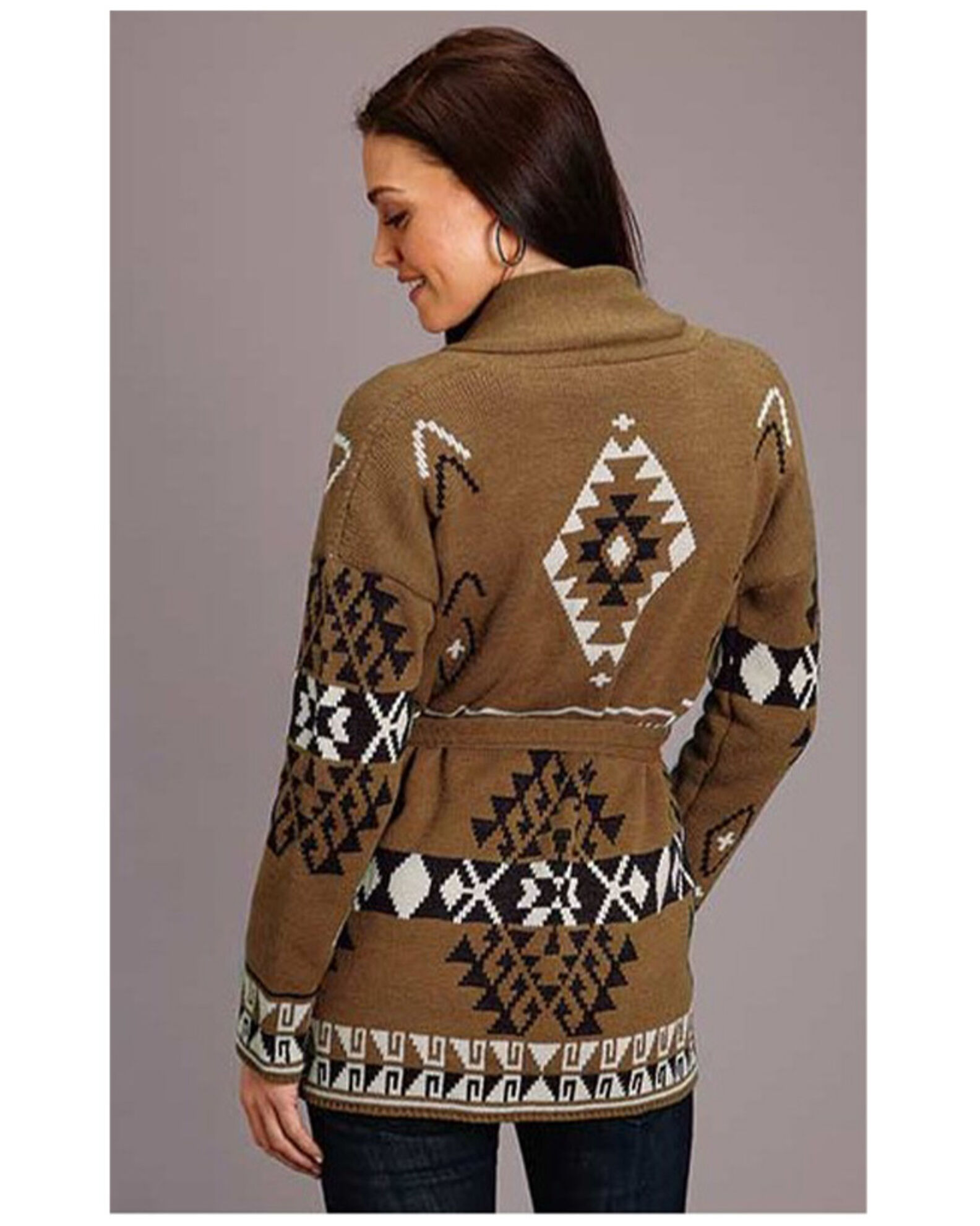 Southwestern sweater coat outlet