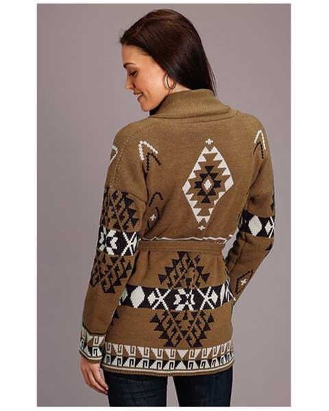 Stetson Women's Southwestern Sweater Cardigan, Multi, hi-res