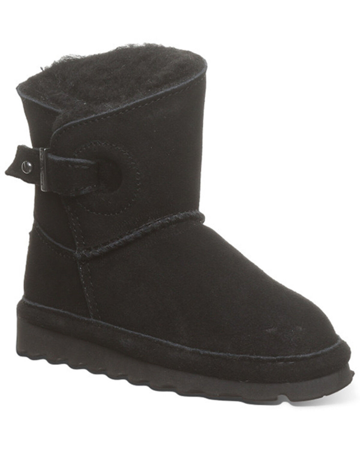 Image #1 - Bearpaw Toddler Girls' Isabelle Casual Boots, Black, hi-res