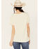 Image #4 - Free People Women's Texas State Flower Short Sleeve Graphic Tee, Taupe, hi-res