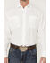 Resistol Men's Solid Long Sleeve Button-Down Western Shirt , White, hi-res