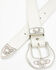 Image #2 - Shyanne Women's Pearl Bridal Belt , White, hi-res