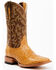 Image #1 - Cody James Men's Full-Quill Ostrich Exotic Western Boots - Broad Square Toe, Brown, hi-res