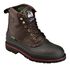 Georgia Boot Men's Mud Dog Waterproof 6" Lace-Up Work Boots - Steel Toe, Brown, hi-res