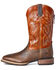 Ariat Men's Hybrid Big Boy Western Work Boots - Square Toe, Brown, hi-res