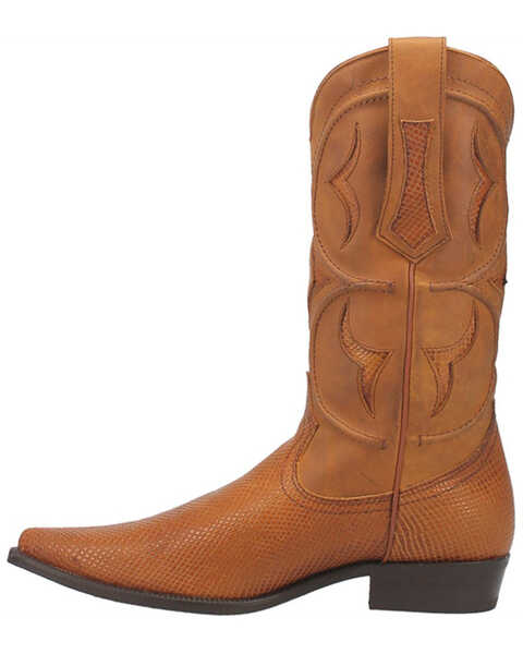 Image #3 - Dingo Men's Dodge City Western Boots - Snip Toe, Tan, hi-res