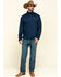 Ariat Men's Indigo Caldwell 1/4 Zip Pullover, Indigo, hi-res
