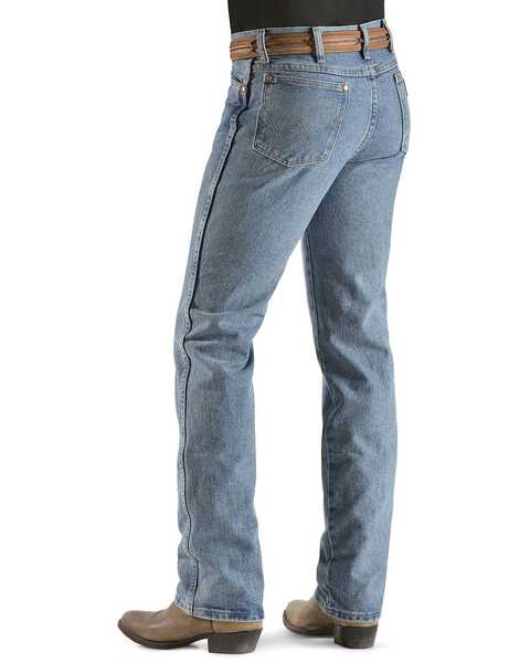 Wrangler Men's 936 Cowboy Cut Slim Fit Prewashed Jeans, Antique Blue, hi-res