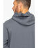 Image #2 - Hawx Men's Logo Sleeve Hooded Work Sweatshirt , Charcoal, hi-res