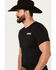 Image #3 - Pendleton Men's Rancho Arroyo Longhorn Short Sleeve Graphic T-Shirt , Charcoal, hi-res