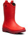 Image #1 - Bogs Girls' Lil' Jolene Rain Boots, Red, hi-res