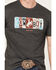 Image #3 - Ariat Men's License Plate Cowboy Short Sleeve Graphic T-Shirt, Charcoal, hi-res