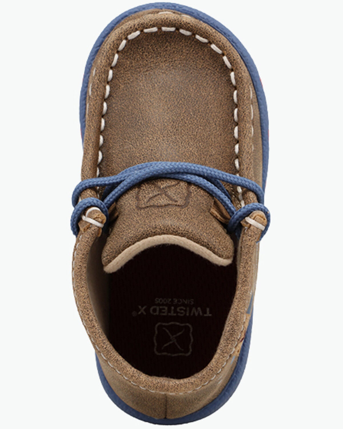 Image #6 - Twisted X Infant Boys' Chukka Driving Mocs, Brown, hi-res